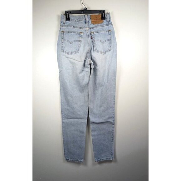 Vintage 90s‎ Levi's 512 Jeans Size 7 Made in USA Slim Fit Tapered Leg Mom 24x29 - Picture 2 of 10